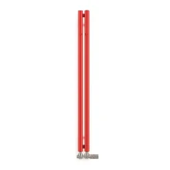 Designradiator Rolo Hanger tegen een witte achtergrond