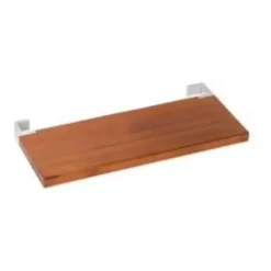 Houten planchet voor designradiator Triga, in beuken, eiken of teak