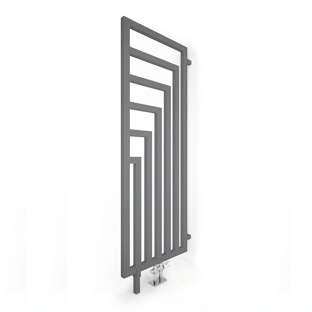 Designradiator Angus DW tegen een witte achtergrond