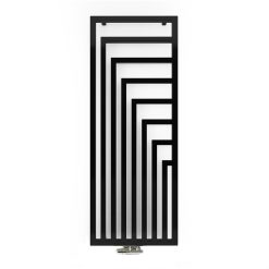Designradiator Angus V tegen een witte achtergrond