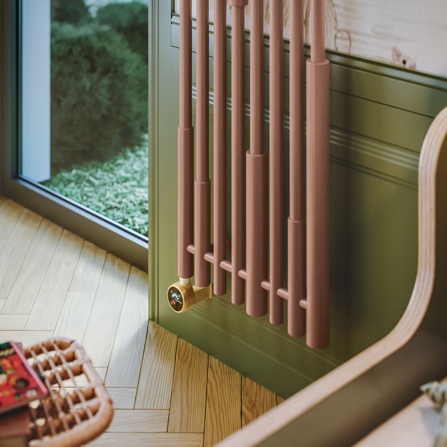 Designradiator Cane in een interieur