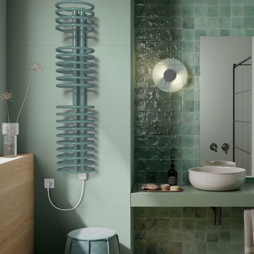 Designradiator Circle in een interieur