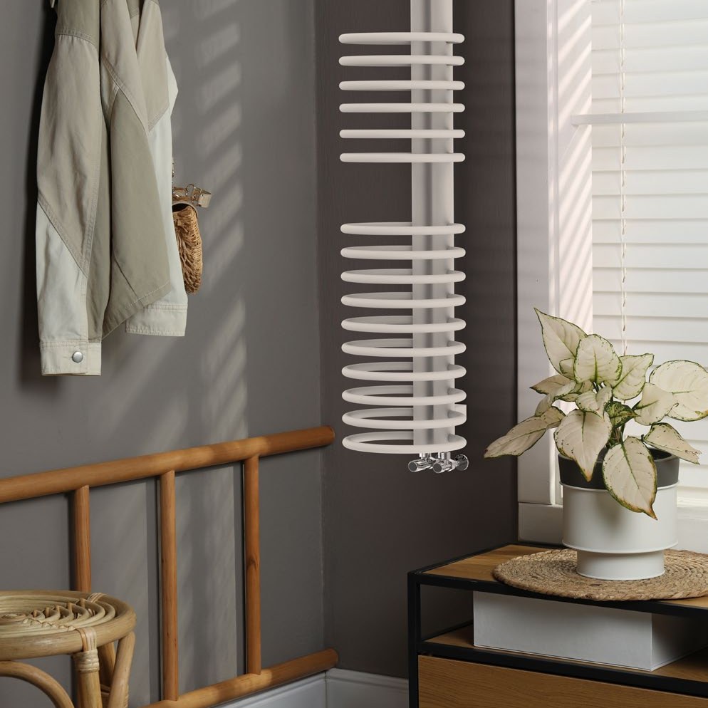 Designradiator Circle in een interieur