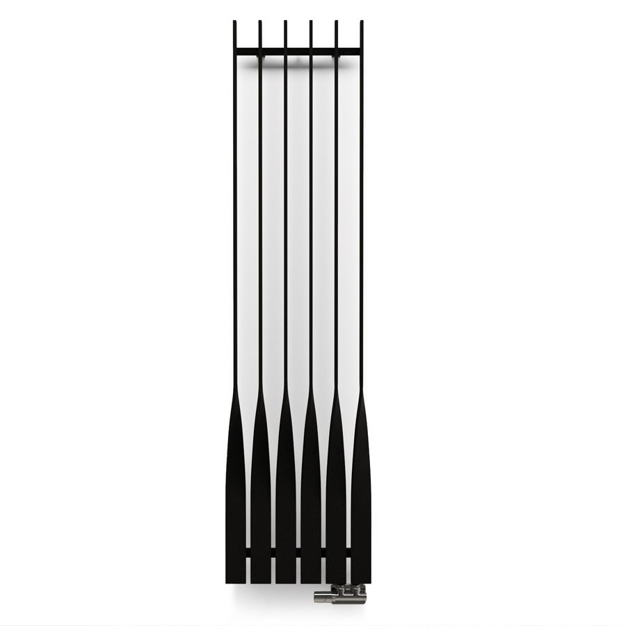 Detail van de designradiator Cyklon V
