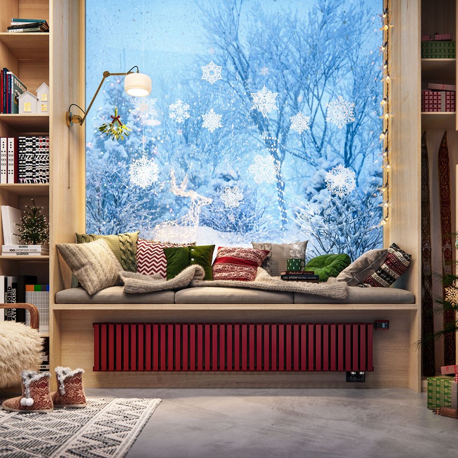 Designradiator Nemo in een interieur