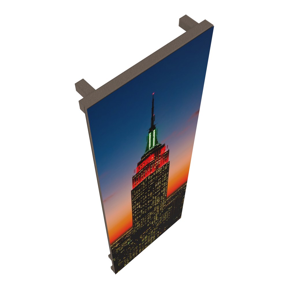 Designradiator Nova Glas, productfoto op een witte achtergrond