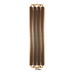 Designradiator Ribbon V tegen een witte achtergrond