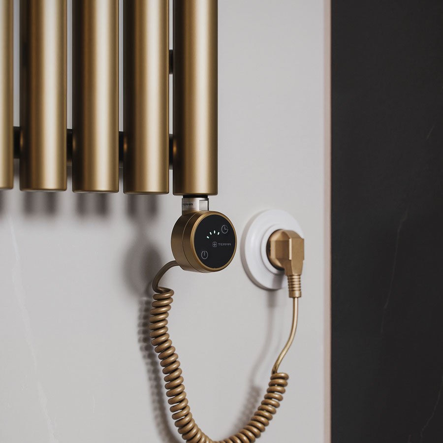 Designradiator Rolo Hanger in een interieur