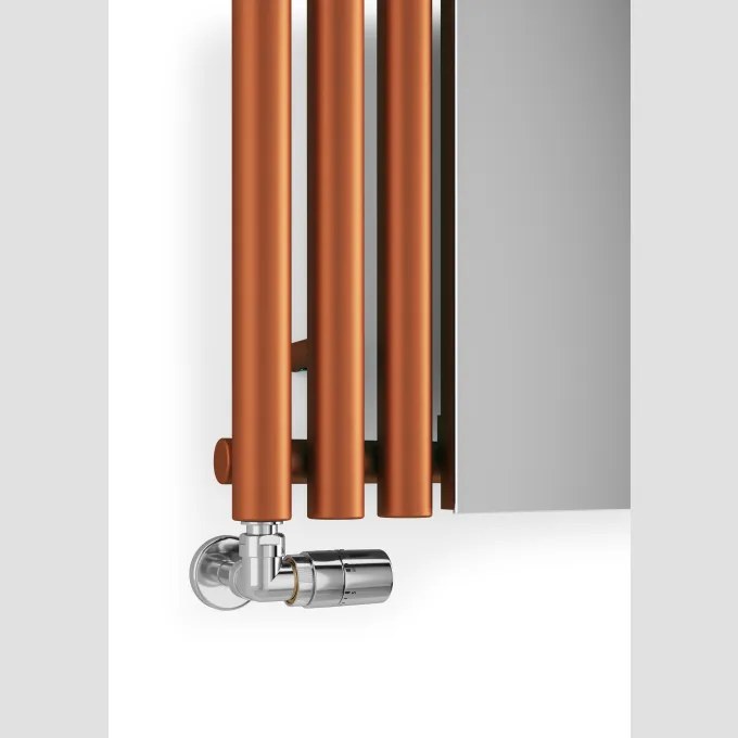 Designradiator Rolo Mirror in een interieur