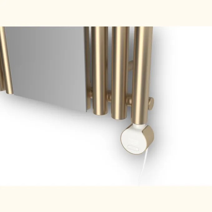 Designradiator Rolo Mirror in een interieur