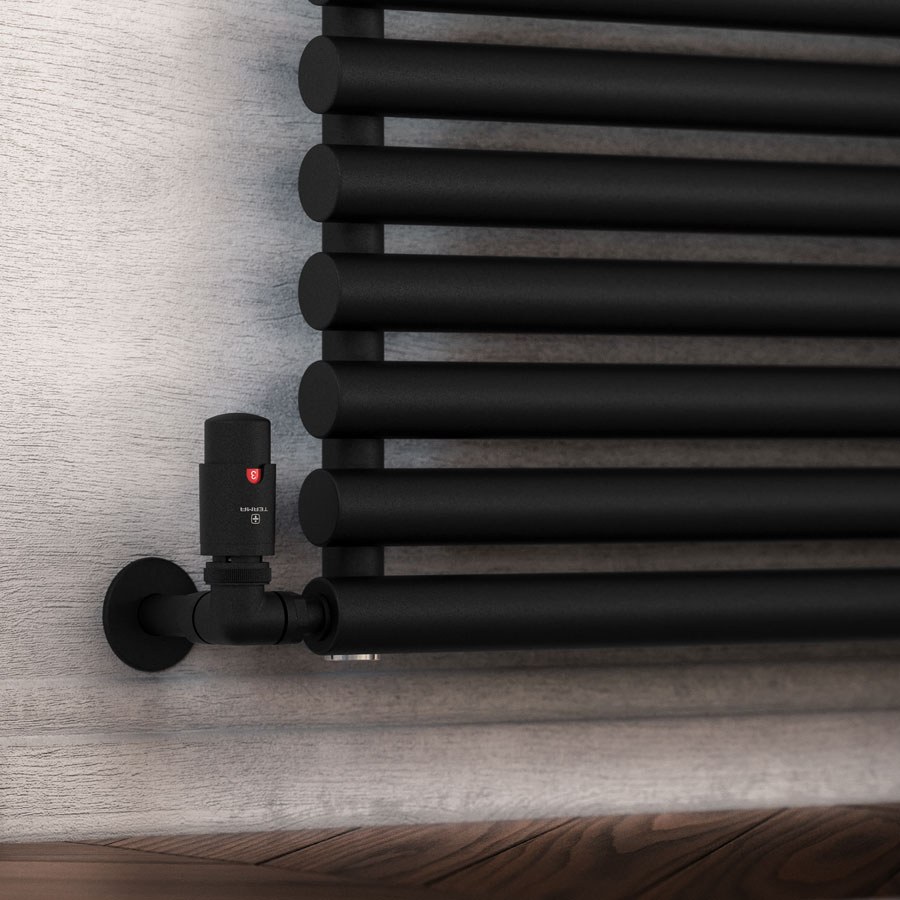 Designradiator Rolo Room H in een interieur