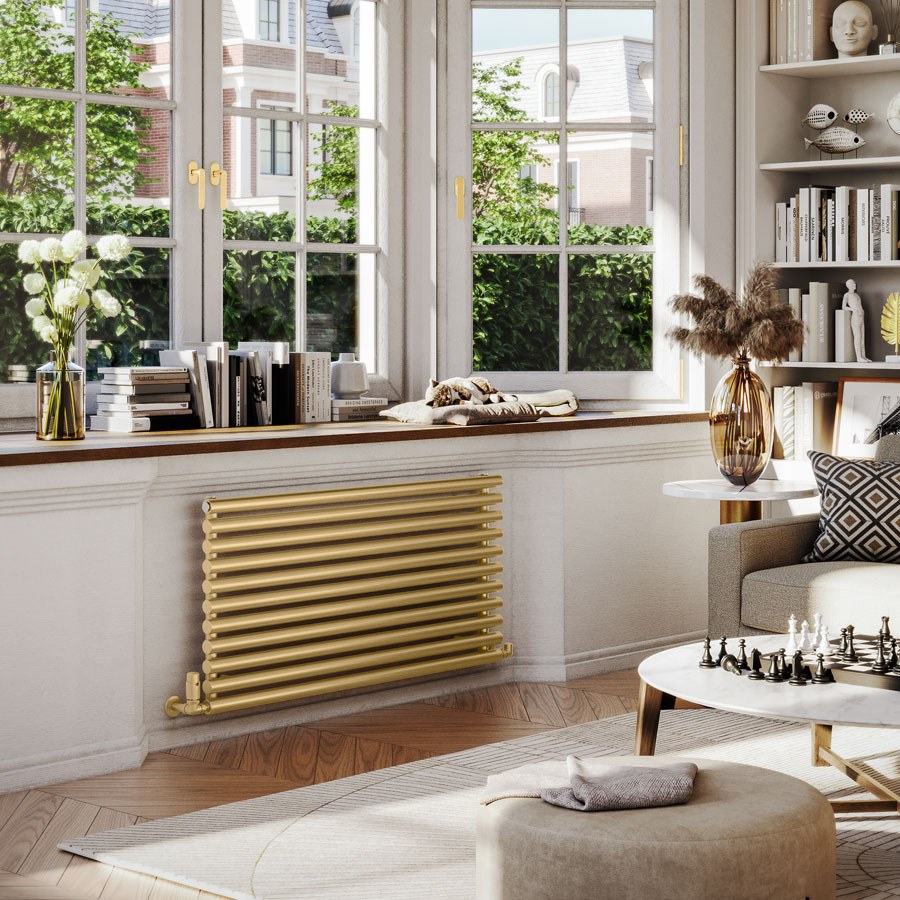 Designradiator Rolo Room H in een interieur