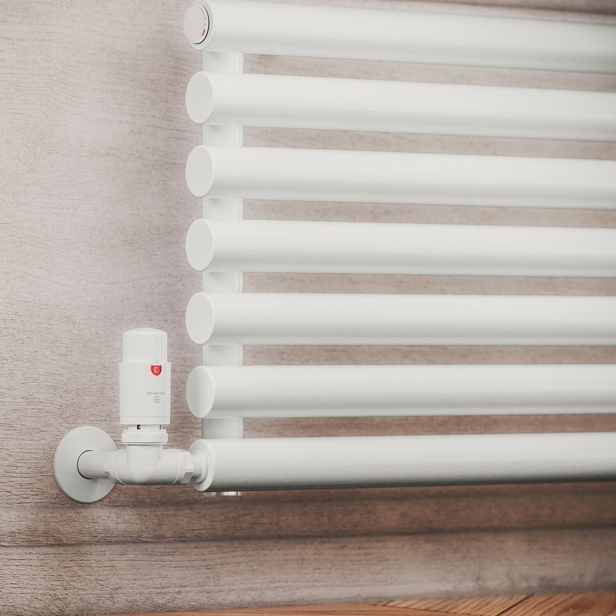 Designradiator Rolo Room H in een interieur