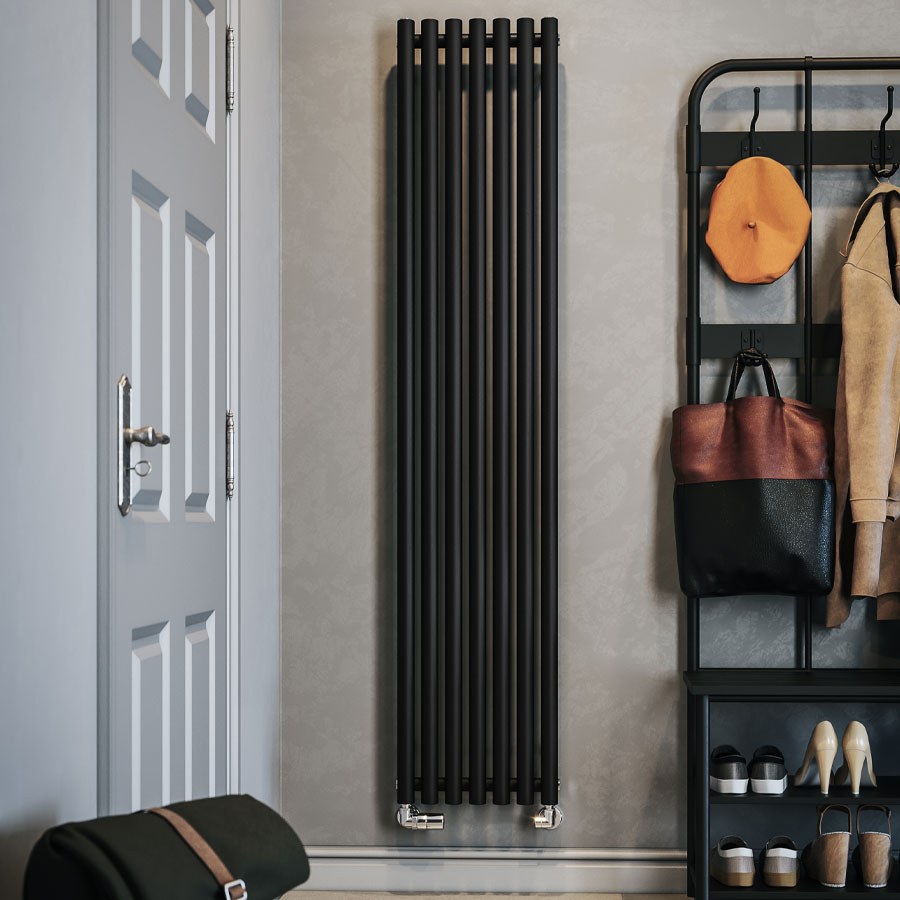 Designradiator Rolo Room in een interieur