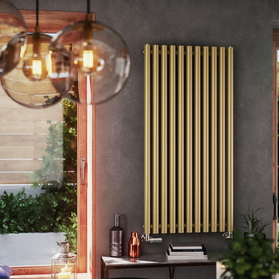 Designradiator Rolo Room in een interieur