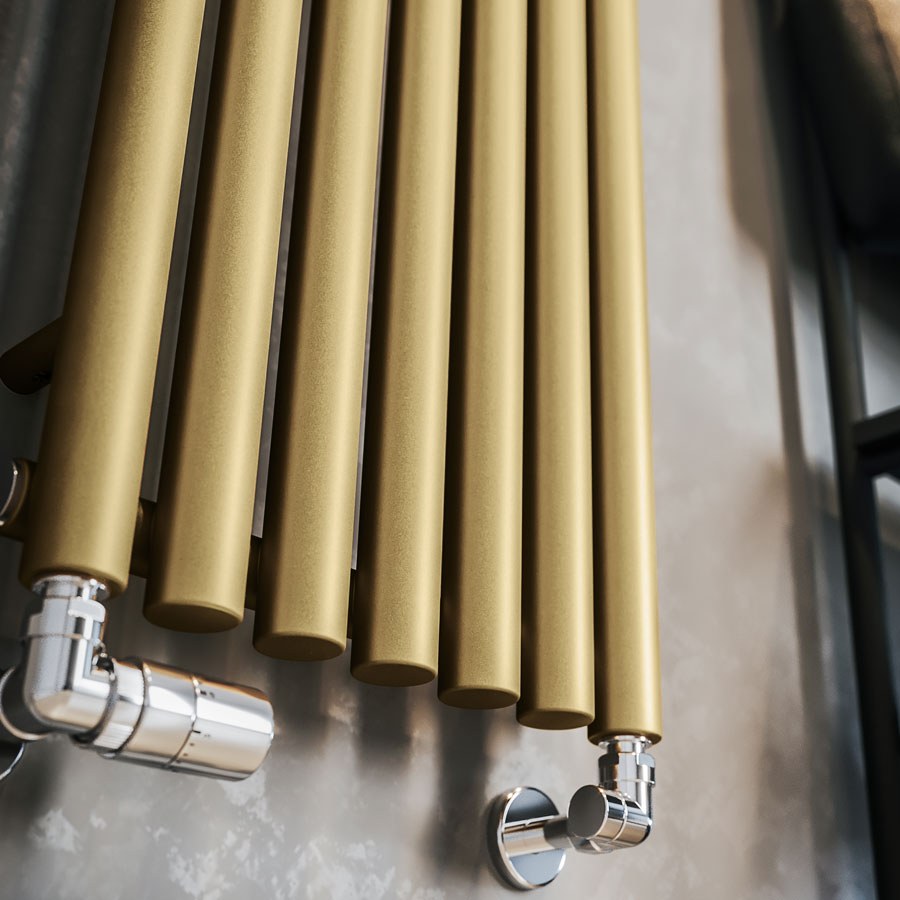 Designradiator Rolo Room in een interieur