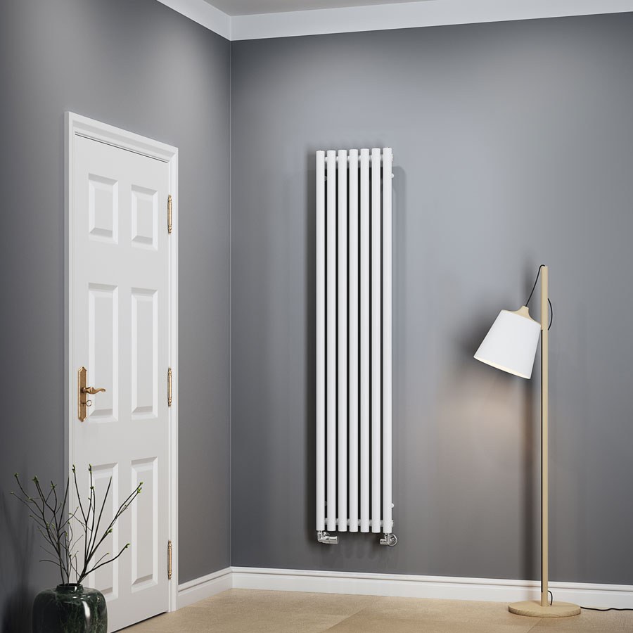 Designradiator Rolo Room in een interieur