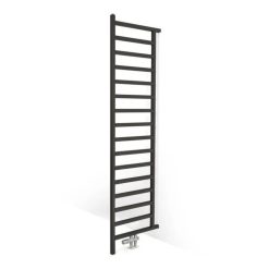 Handdoekradiator Simple DW tegen een witte achtergrond