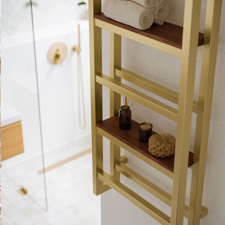 Designradiator Stand in een interieur