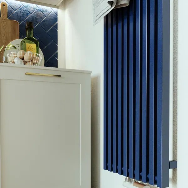 Designradiator Triga M in een interieur