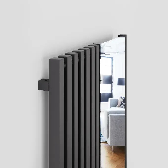 Designradiator Triga M in een interieur