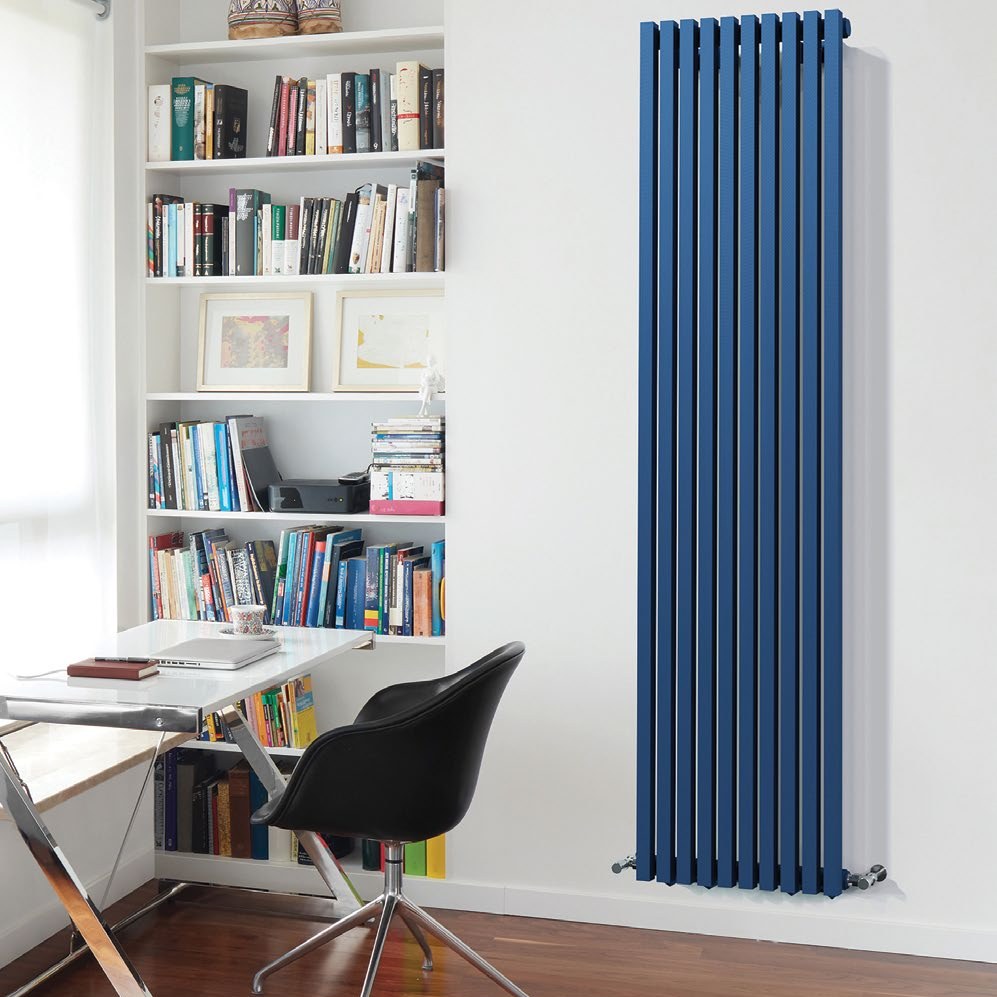 Designradiator Vertica D in een interieur