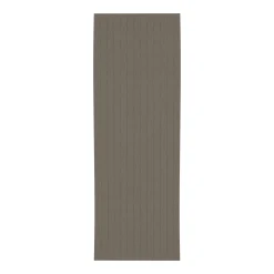 Designradiator Wave in Cappuccino, vooraanzicht