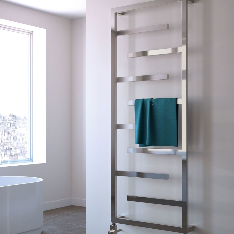 Handdoekradiator Aztec in een interieur