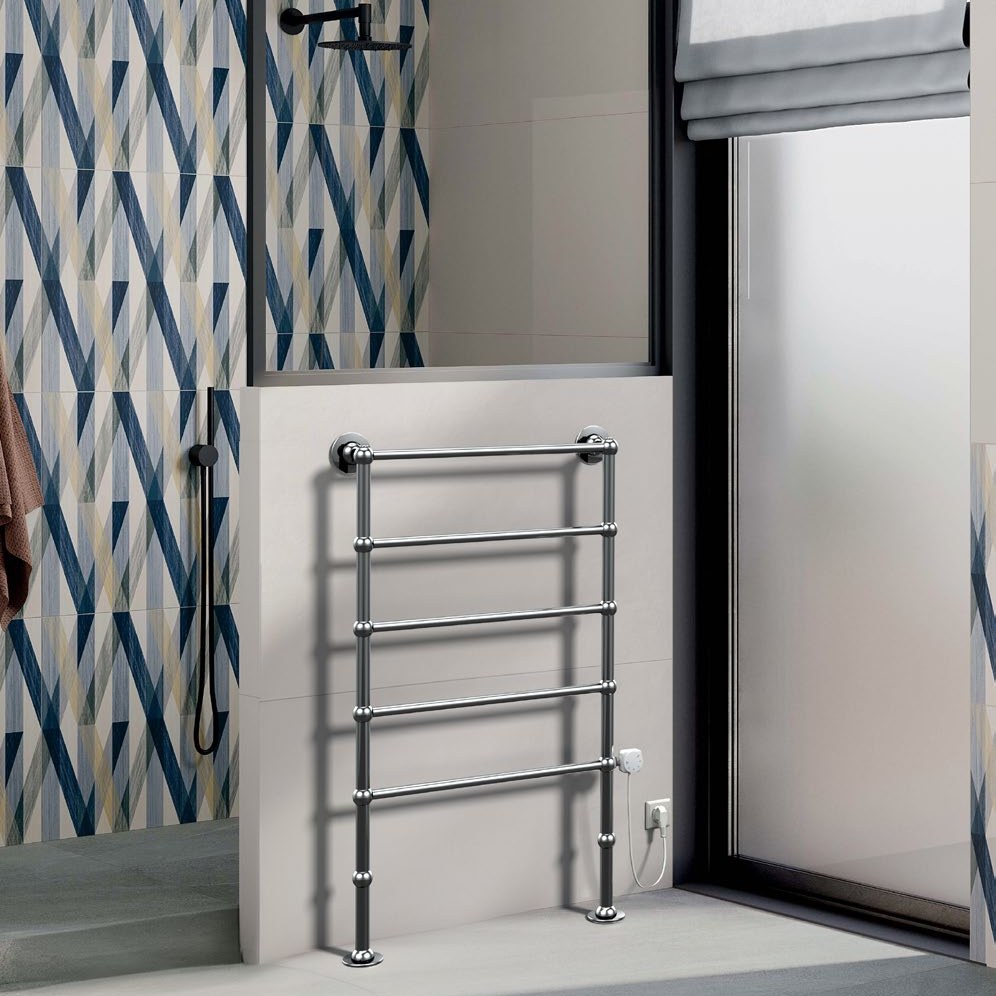 Handdoekradiator Empire in een interieur