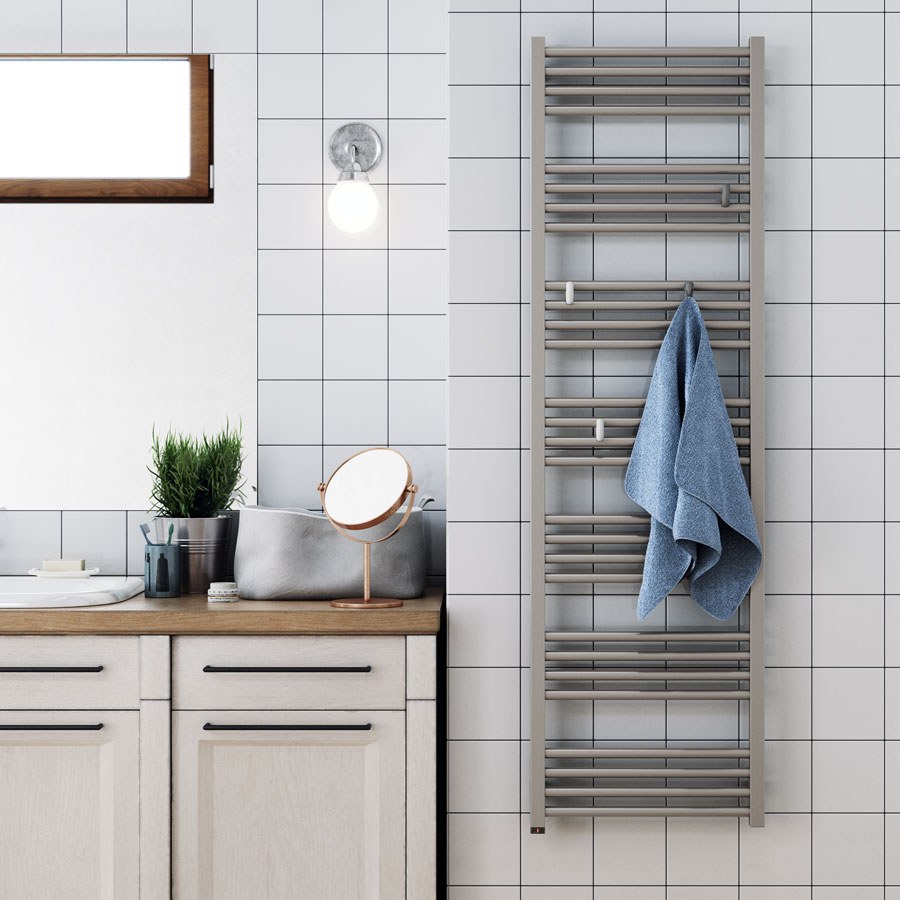 Handdoekradiator Fiona One in een interieur