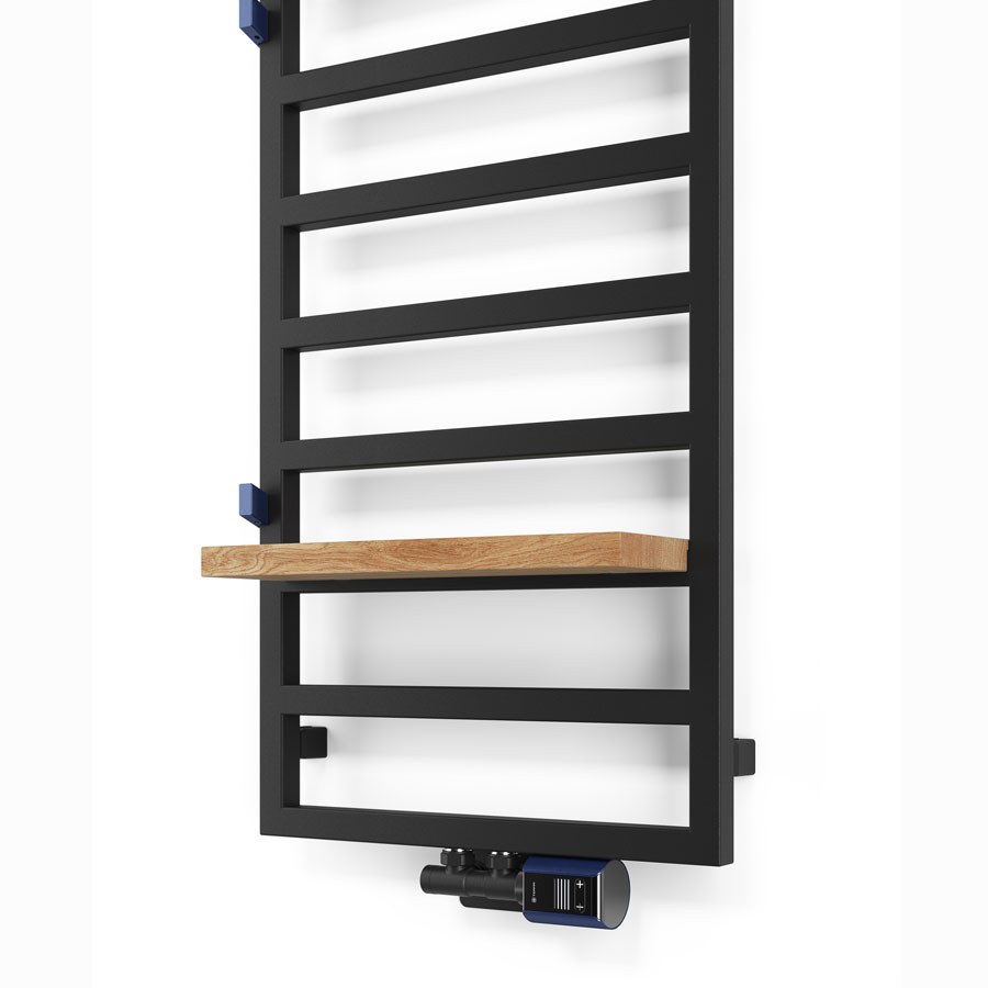 Handdoekradiator Grid in een interieur