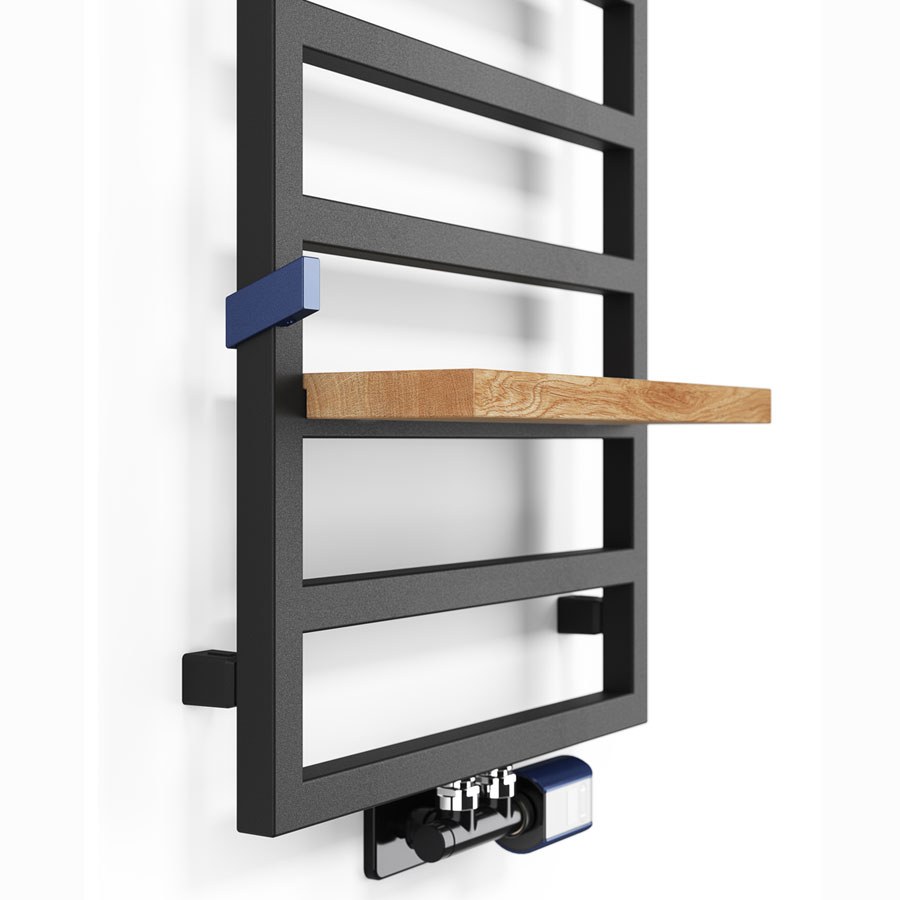 Handdoekradiator Grid in een interieur