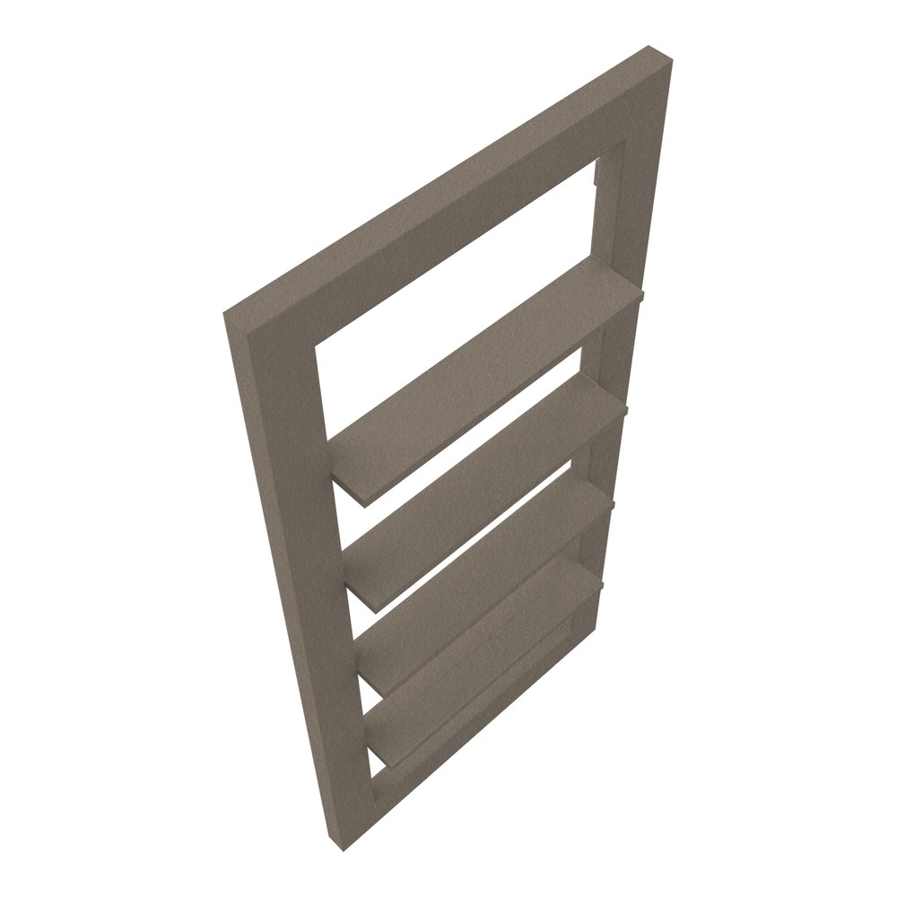 Handdoekradiator Porto, productfoto op een witte achtergrond