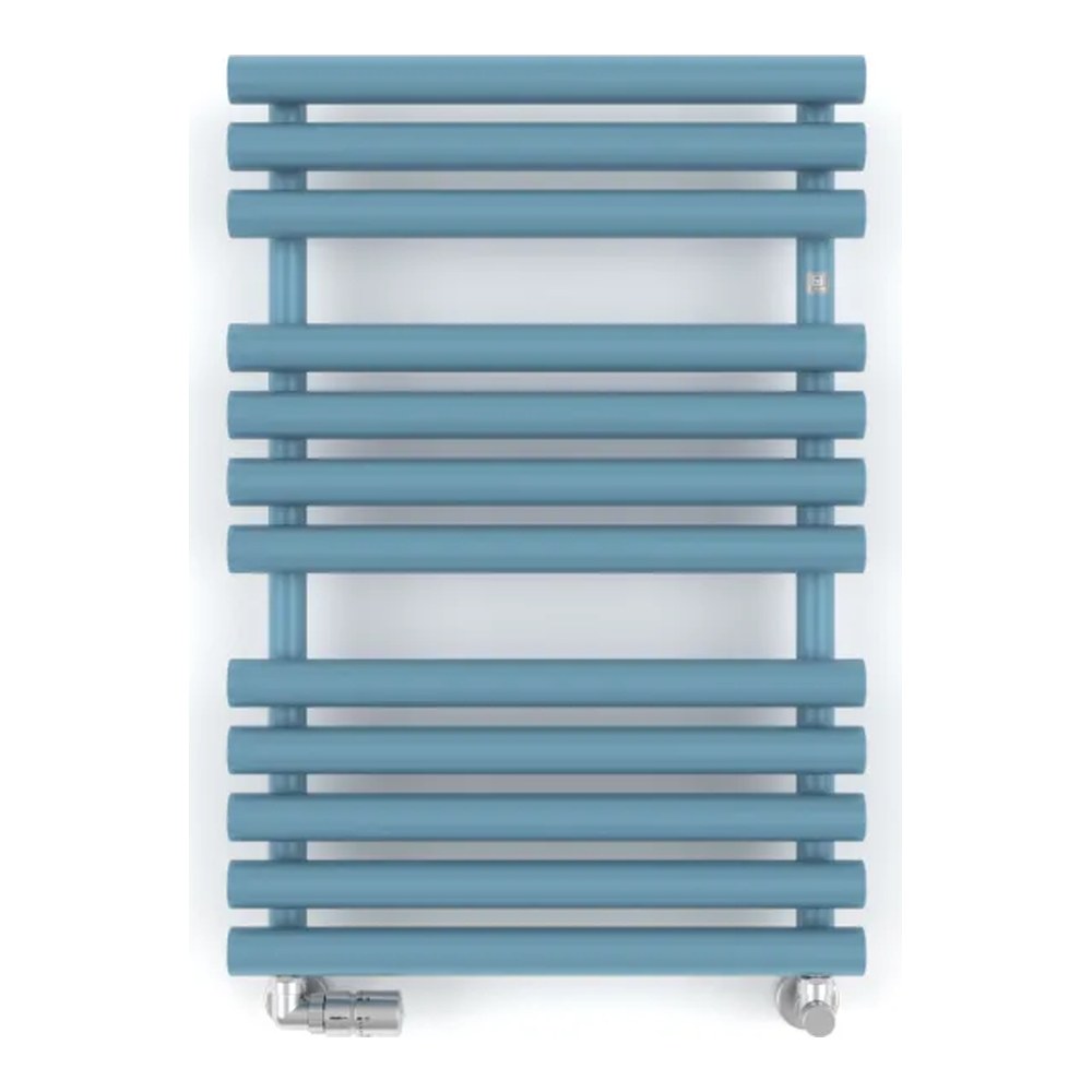Handdoekradiator Rolo Towel, productfoto op een witte achtergrond