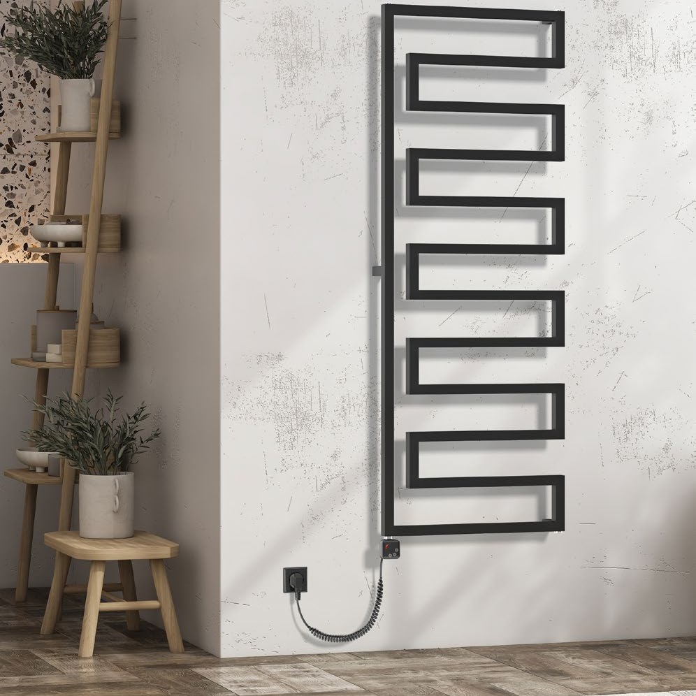 Handdoekradiator Sera in een interieur