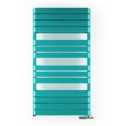 Handdoekradiator Warp T Bold One tegen een witte achtergrond