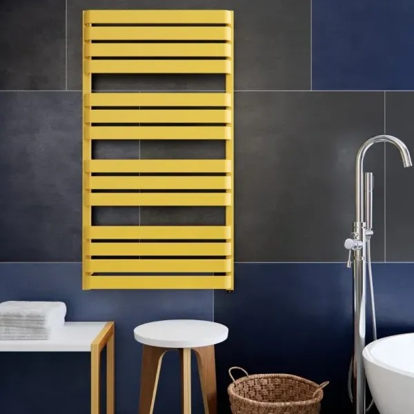 Handdoekradiator Warp T in een interieur