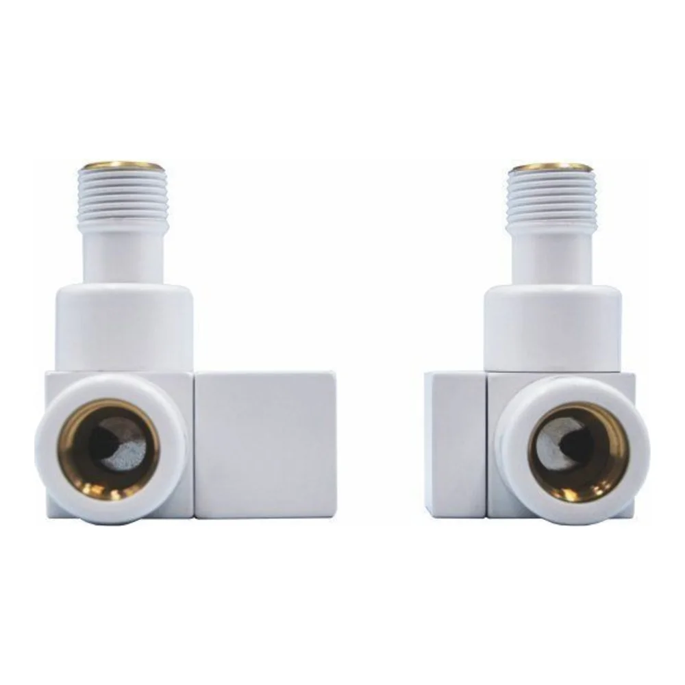 Ventielset QUATTRO CONTROL in wit, op een witte achtergrond
